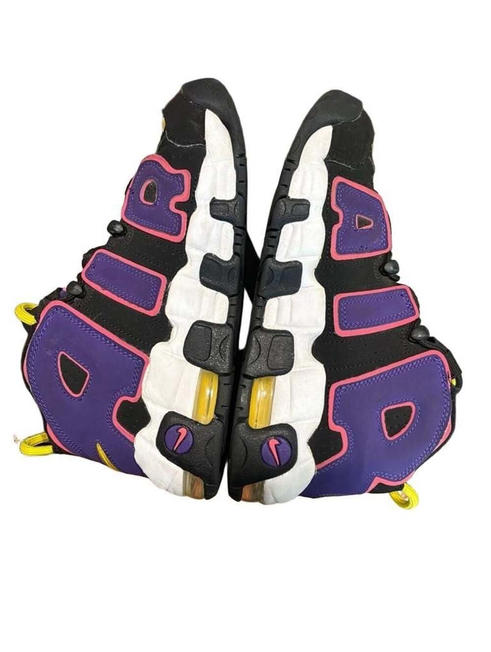 Nike Air More Uptempo Court Purple DZ5187-001 Size 6 youth/7.5 women Black Multi